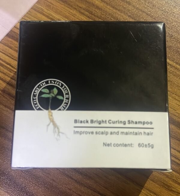 ⁦Black Bright Curing Shampoo⁩ - الصورة ⁦5⁩